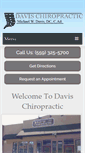 Mobile Screenshot of davischiroclovis.com